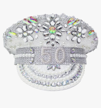 Birthday Pearl Hat 21 18 30 40 50 60 70, 5 of 7