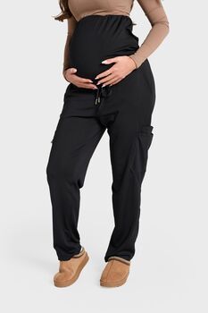 Maternity Ultimate Comfort Fleece Lined Scrub Trouser, 2 of 12