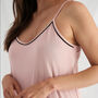 Bamboo Chemise In Pink, thumbnail 3 of 5