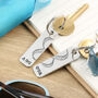 Couples Gift Infinity Personalised Pair Of Keyrings, thumbnail 2 of 5