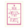 Personalised, Forever In Our Hearts Sympathy Card, thumbnail 6 of 8