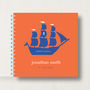 Personalised Kid's Pirate Ship Scrapbook Or Memory Book, thumbnail 1 of 10