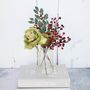 Christmas Red Berry And Rose Festive Bouquet, thumbnail 1 of 3