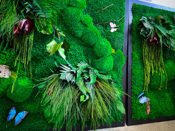 Moss Wall Art With Preserved Flowers, 8 of 12