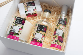 Apple Blossom And Plum Luxury Gift Set, 2 of 3