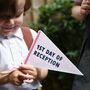 Personalised Starting School Pink Flag Card, thumbnail 2 of 12