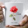 Ceramic Birth Flower Mug, thumbnail 8 of 12