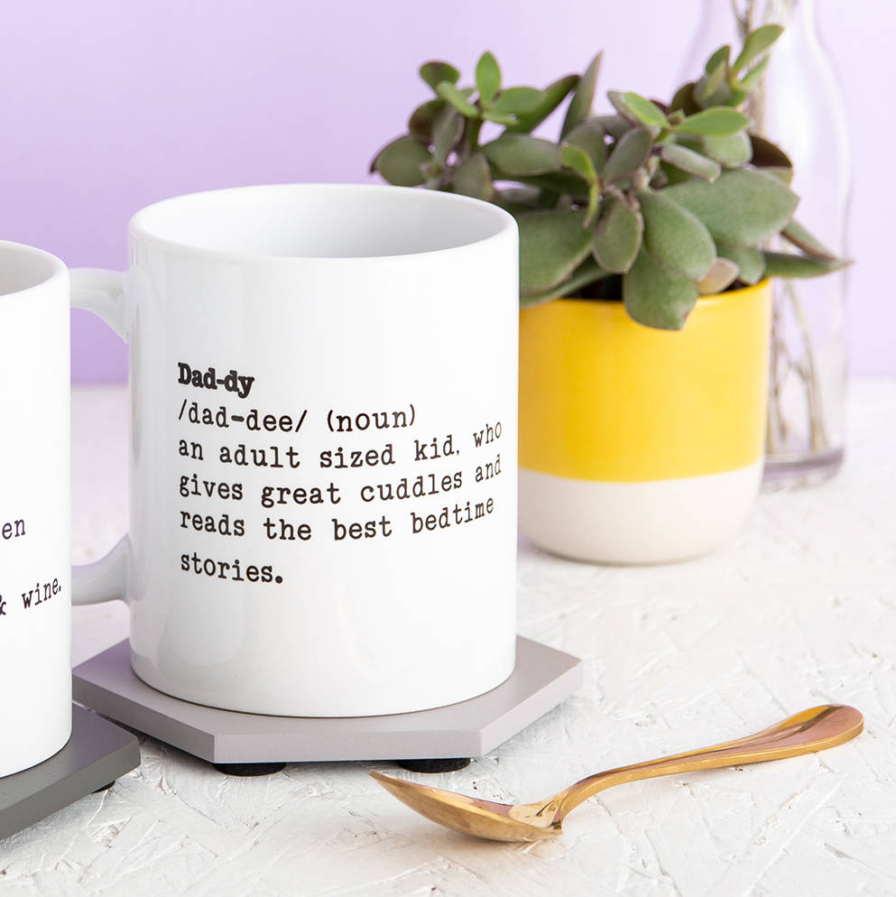 Personalised Daddy Definition Mug Gift By Strive Creatives ...