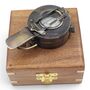 Personalised Gunmetal British Army Prismatic Marching Compass, thumbnail 9 of 12