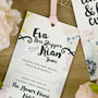 Floral Bloom Wallet Wedding Invitation, thumbnail 4 of 6