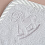 Personalised Unisex Cotton Hooded Towel, thumbnail 4 of 9