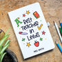 Personalised 'Best Teacher' Notebook, thumbnail 1 of 3