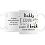 Personalised To The Moon And Back Mug, thumbnail 2 of 4