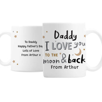 Personalised To The Moon And Back Mug, 2 of 4