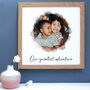 Personalised Family Watercolour Portrait Framed Print, thumbnail 7 of 9