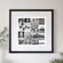 Personalised 12 Abstract Photo Collage Print, thumbnail 1 of 6