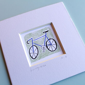 Bicycle Mini Art Print, 4 of 8