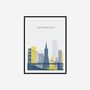 Minimalist San Francisco Travel Print, thumbnail 6 of 8