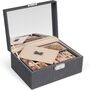 Two Tier Jewellery Storage Box Travel Case, thumbnail 6 of 8