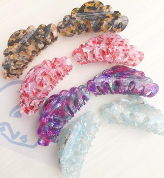 90s Style Candy Hair Claw Clips, 5 of 5