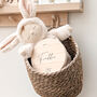 Personalised Baby Name Plaque | Wooden Newborn Announcement Sign, thumbnail 7 of 9