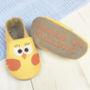 Personalised Chick Baby Shoes, thumbnail 7 of 11