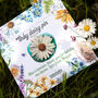 Personalised Teacher Thank You Wildflower Brooch, thumbnail 11 of 12