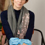 Personalised Cashmere Modal Butterfly Scarf, thumbnail 3 of 12