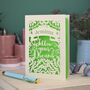 Personalised Papercut Follow Your Dreams Card, thumbnail 1 of 7