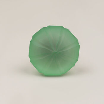 G Decor Umbrella Diamond Stylish Matt Glass Knobs, 3 of 12