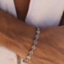 Silver 6mm Marina Chain Bracelet Adjustable Gift, thumbnail 7 of 8