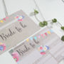 Advice For The Bride To Be Cards: Bright Floral, thumbnail 5 of 5