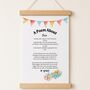 Personalised 70th Birthday Gift Print Special Poem, thumbnail 1 of 10