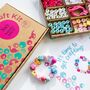 Personalised Butterfly And Flower Wooden Bead Making Kit, thumbnail 4 of 9