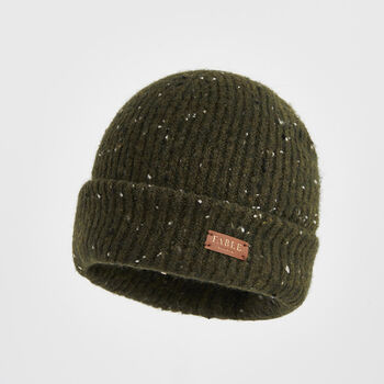 Green Knitted Beanie Hat, 5 of 6