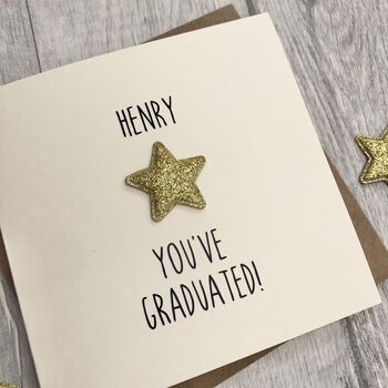 Graduation Congratulations Personalised Card, 3 of 4