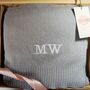 Personalised Grey Pure Cashmere Travel Wrap Gift, thumbnail 7 of 10