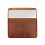 Personalised Brown Leather Oslo Macbook Sleeve/Case, thumbnail 3 of 6