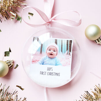 Personalised Picture Bauble, 2 of 2