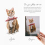 Custom Gift For Pet Owner – Watercolour Pet Illustration, thumbnail 2 of 11