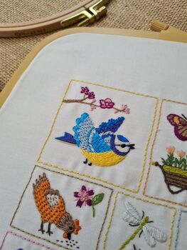Spring Splendour Hand Embroidery Kit, 3 of 11