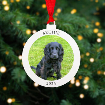 Personalised Photo Bauble Decoration, 8 of 10