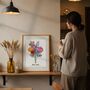 Personalised Birth Flower Mum’s Bunch Print, thumbnail 7 of 12