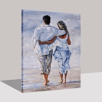 Personalised Couples Photo Custom Paint By Numbers, 2 of 2