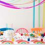 Rainbow Crepe Paper Decorative Streamers, thumbnail 3 of 3