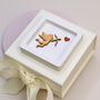 Thank You Cupid Miniature Wall Art Valentine's Gift, thumbnail 4 of 4