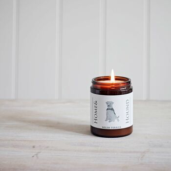 Welsh Terrier Candle, 4 of 4