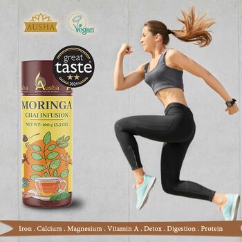 Moringa Wellness Tea Pack For Energy Immunity, 7 of 10