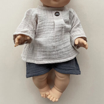Miniland Caucasian Boy Doll With Down's Syndrome, 3 of 12