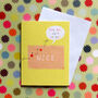 Mini Nice Biscuit Greetings Card, thumbnail 1 of 5